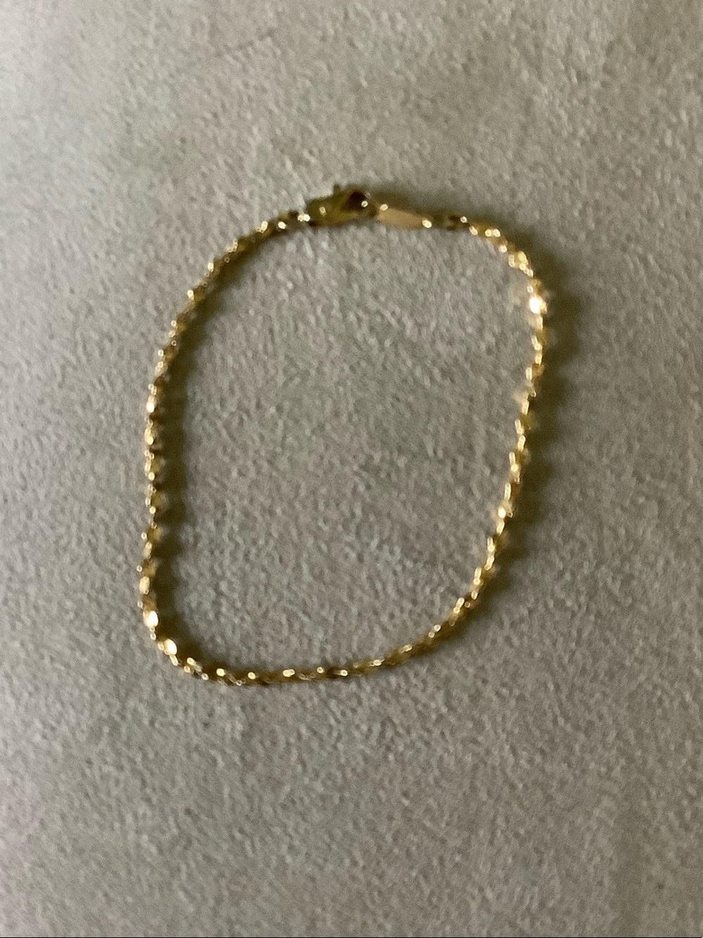 Elegant Gold Rope Chain Bracelet - Women's Jewelry
